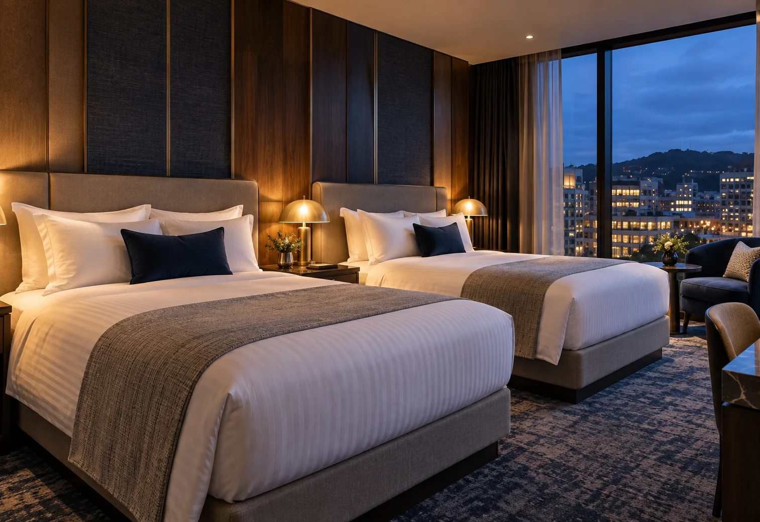 Superior Twin room interior